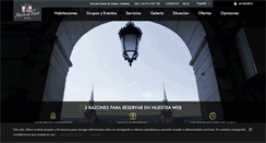 Desktop Screenshot of hotelpuertadetoledo.com
